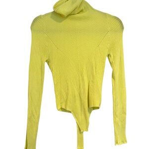 Free People Yellow Women's Sweater